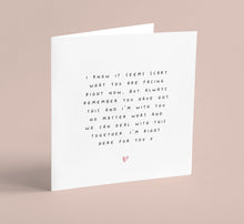 Load image into Gallery viewer, Difficult Times Greeting Card 0042