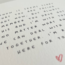 Load image into Gallery viewer, Difficult Times Greeting Card 0042