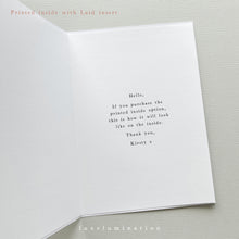 Load image into Gallery viewer, Personalised 'Just Married' Wedding Day Card 00772