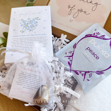 Load image into Gallery viewer, Mini Bereavement Remembrance Box, Thinking of you, Sympathy Letterbox Gift 00212