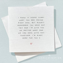 Load image into Gallery viewer, Difficult Times Greeting Card 0042