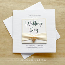 Load image into Gallery viewer, Congratulations on your Wedding Day Card 00325