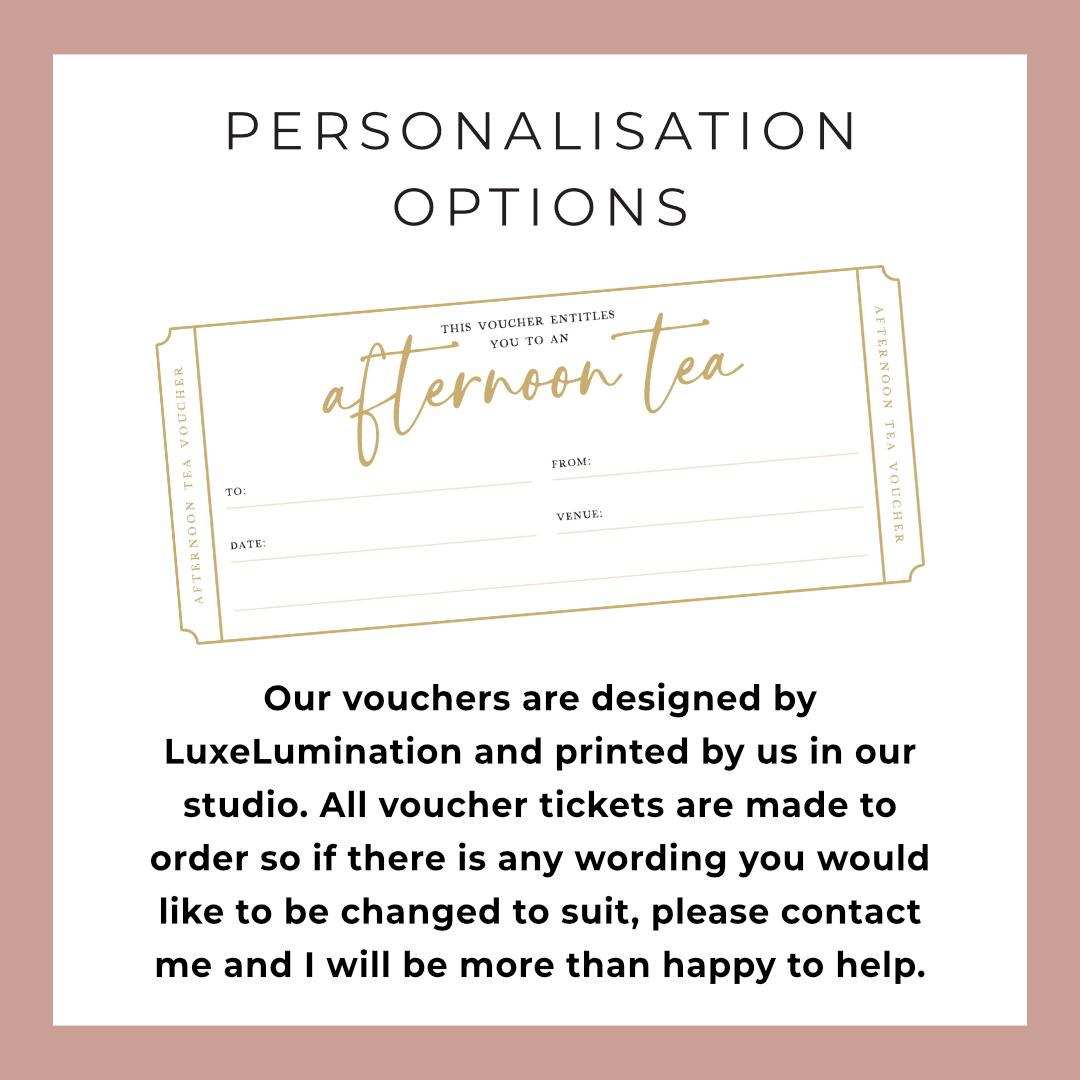 Tattoo Gift Voucher, DIY Fillable Surprise Reveal Tickets.