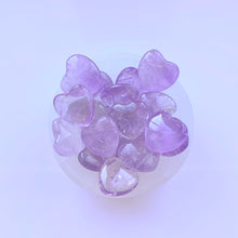 Load image into Gallery viewer, Calm Heart Shaped Amethyst Crystal Mini Gift Set