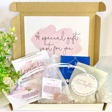 Load image into Gallery viewer, Love Box Rose Quartz Crystal Gift Set