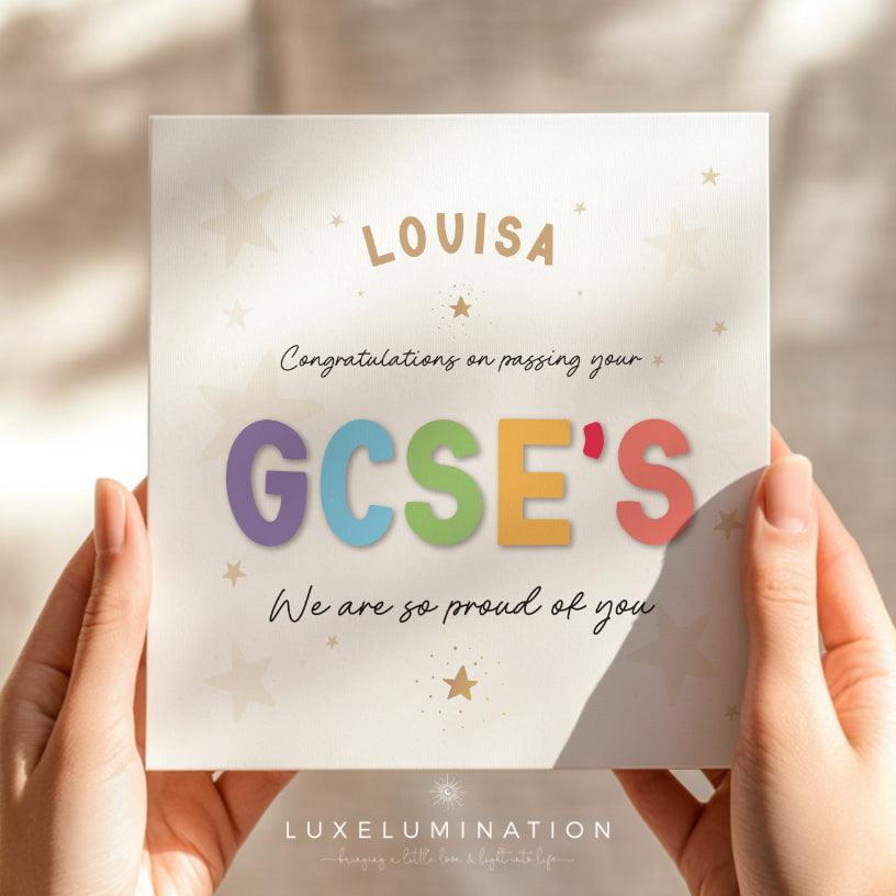 Exam Results Cards