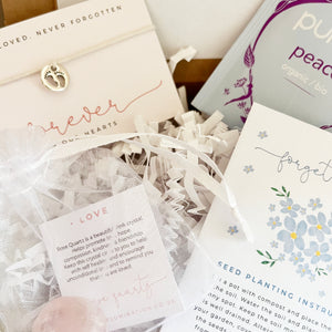 Mini Miscarriage, Baby Loss Bereavement Box, Thinking of you, Sympathy Letterbox Gift 00239