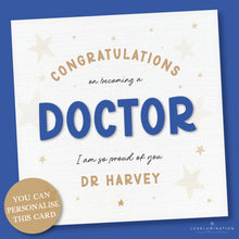 Load image into Gallery viewer, Doctor Congratulations Card 00432
