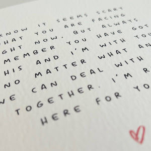 Difficult Times Greeting Card 0042