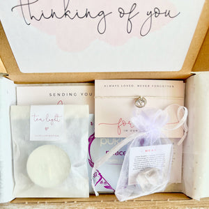 Miscarriage Sympathy Gift Box, Loss of a Baby, Pregnancy Bereavement, Thinking of You, Miscarriage gift for couples 00214