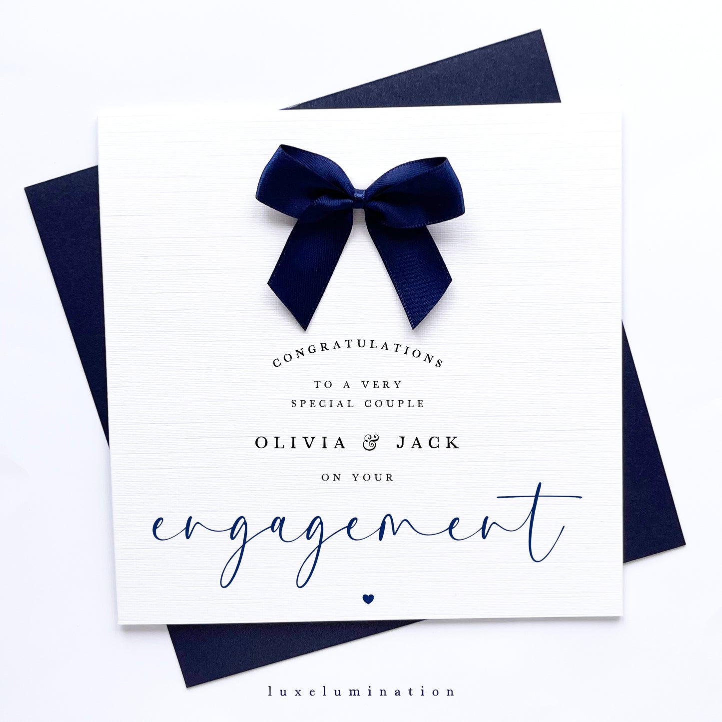 Personalised Congratulations on your Engagement card
