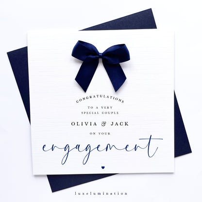 Personalised Congratulations on your Engagement card
