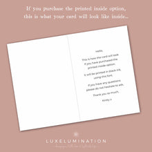 Load image into Gallery viewer, Personalised Happy Birthday Card with Satin Bow 00751
