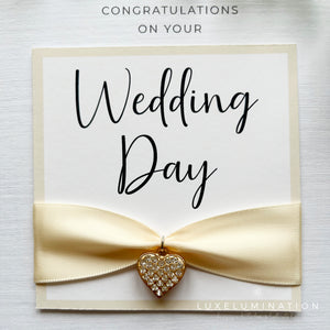Congratulations on your Wedding Day Card 00325