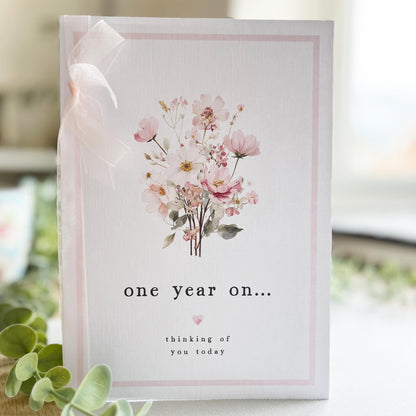 One year on Remembrance Greeting Card
