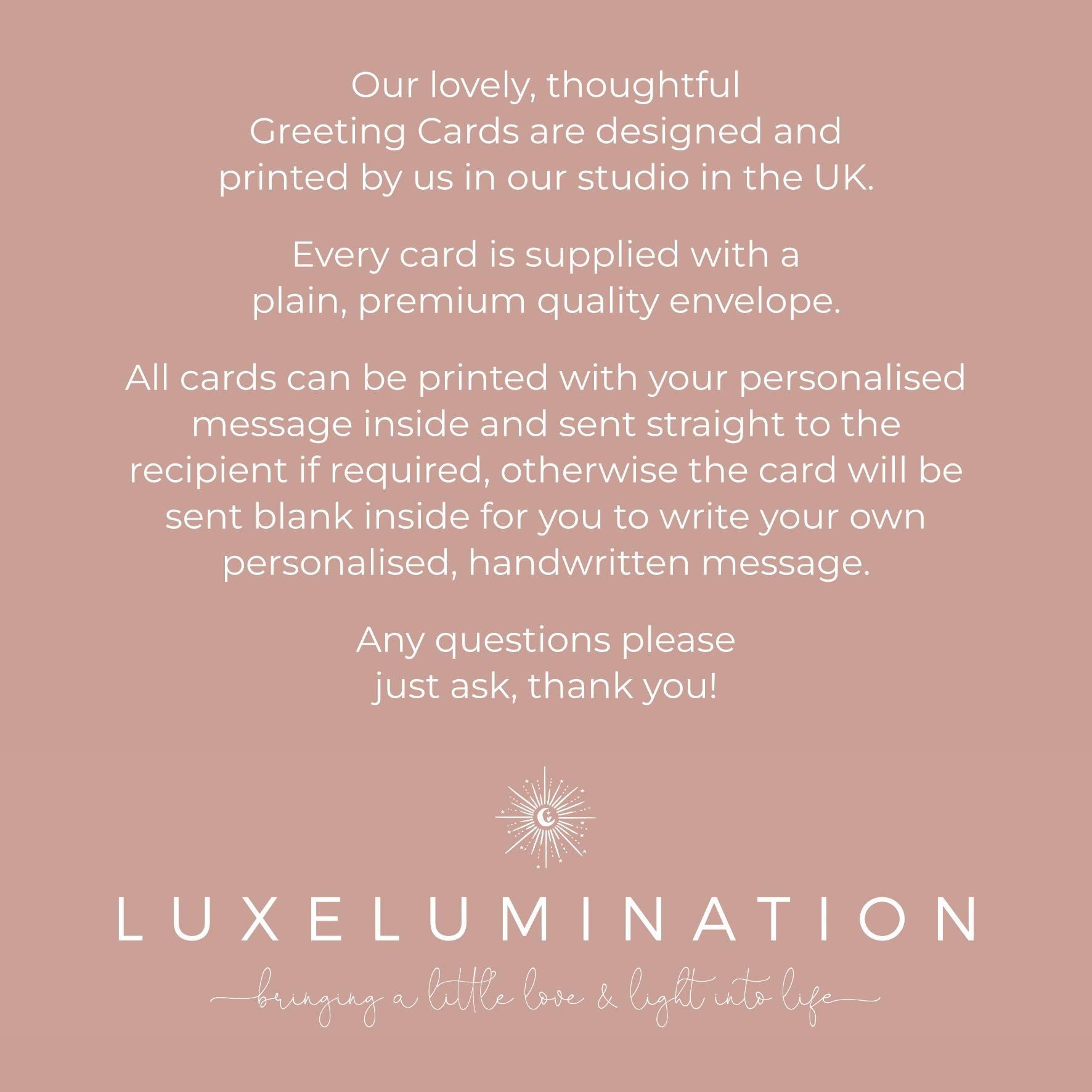 Personalised Luxury Birthday Card with a Satin Bow