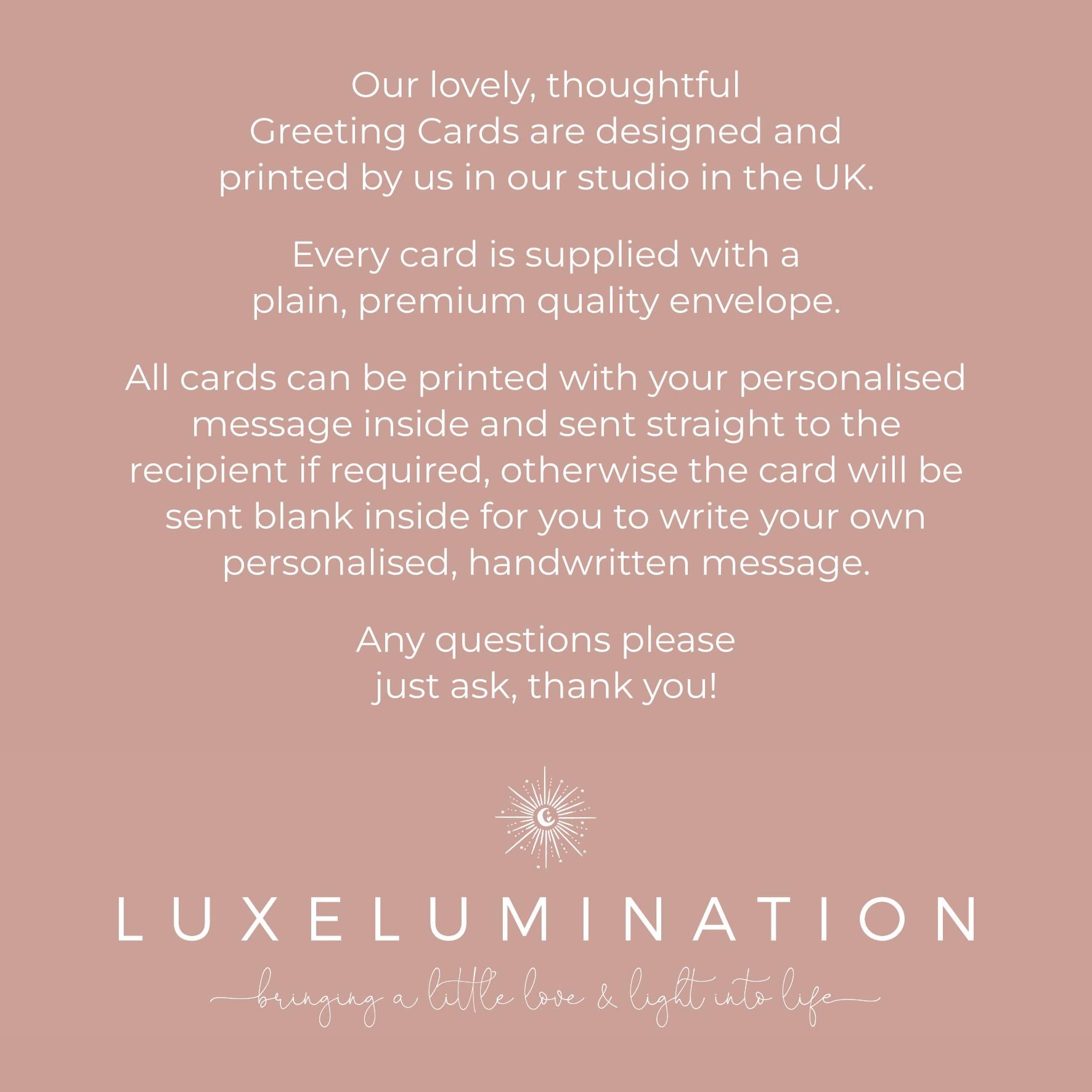 Personalised Luxury Large Wedding Day Card with Satin Bow
