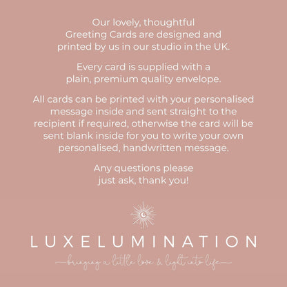 Personalised Granddaughter & Her Husband, Luxury Large Wedding Day Card