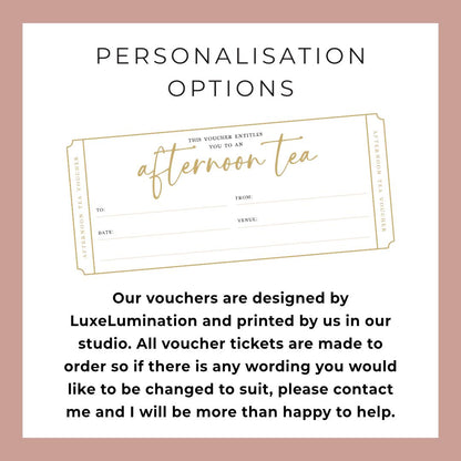 Tattoo Gift Voucher, DIY Fillable Surprise Reveal Tickets.