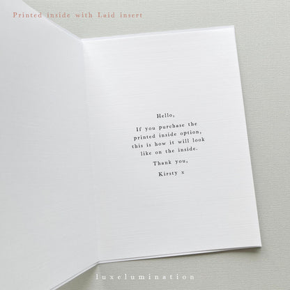Luxury Wedding Day Card for Son & Daughter In Law