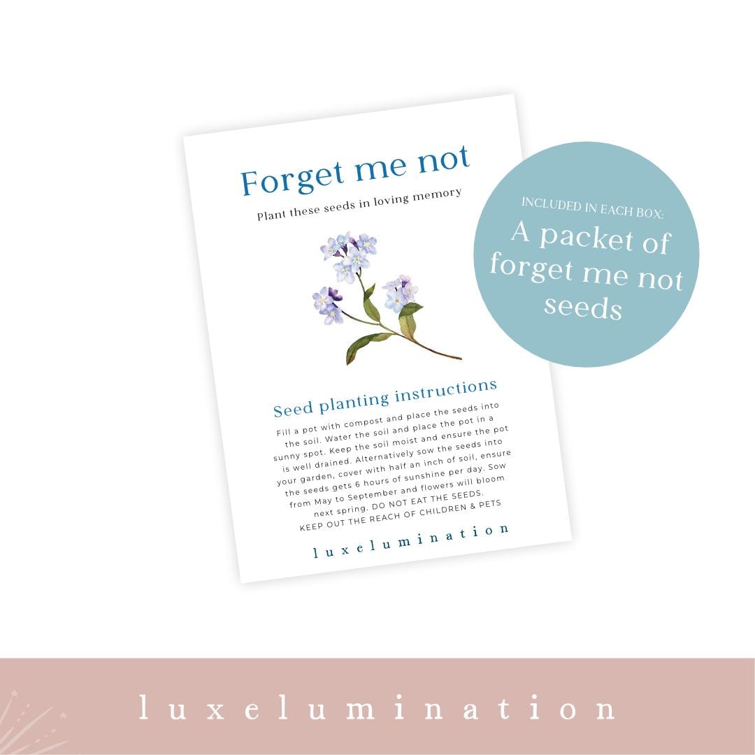 Sympathy Gift Box for Bereavement & Remembrance.