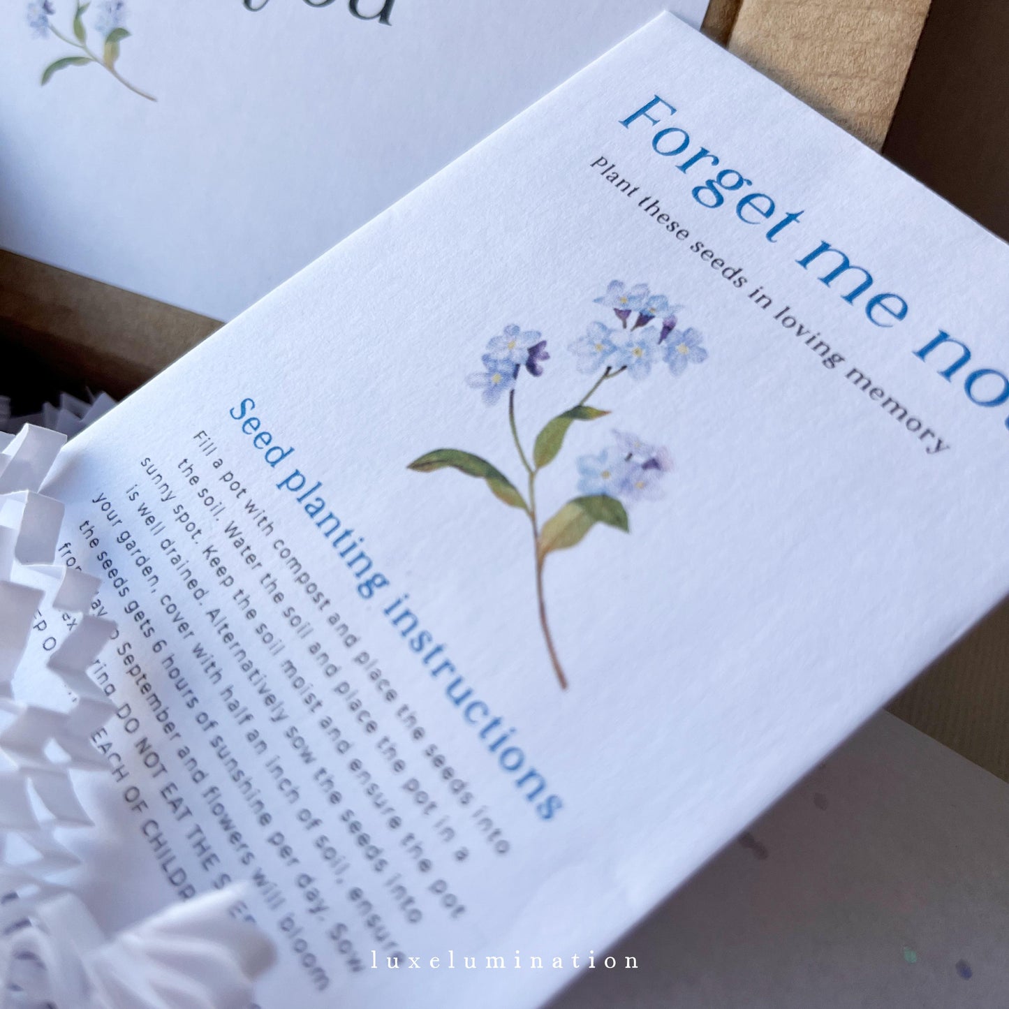 Sympathy Gift Box for Bereavement & Remembrance.