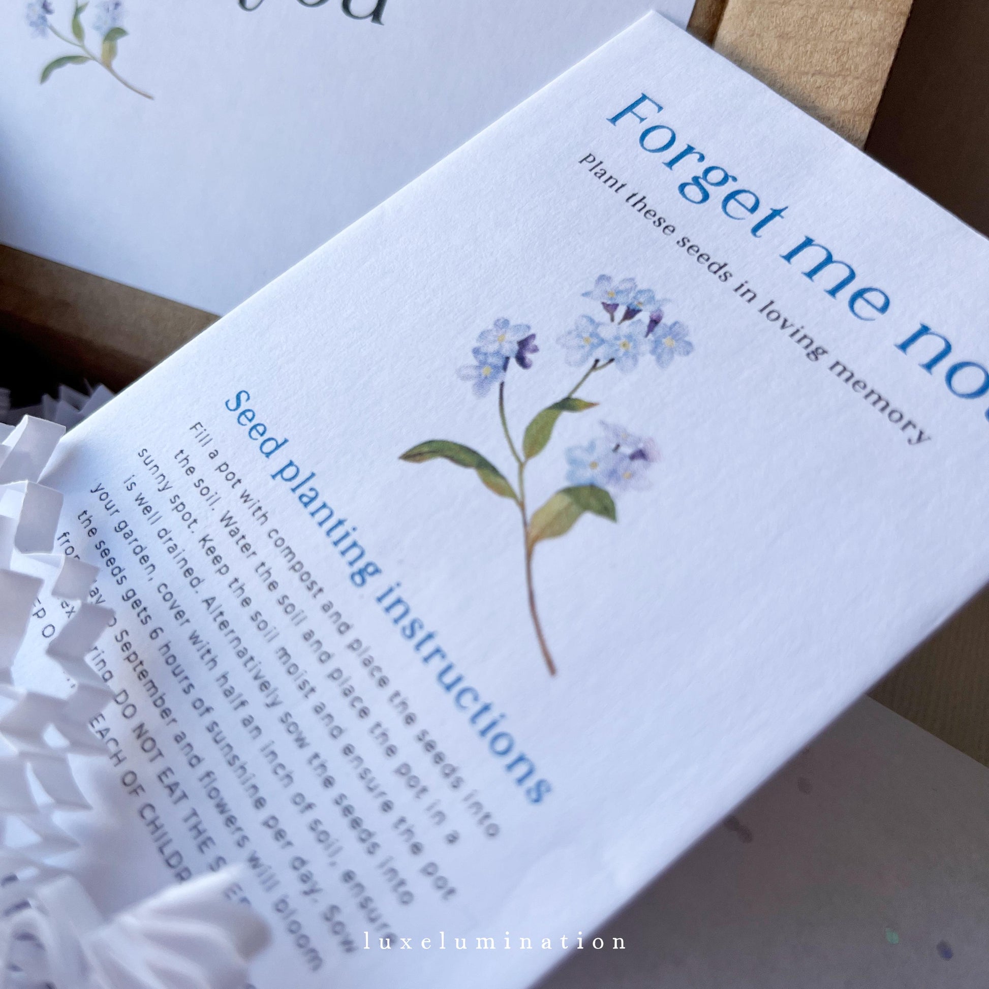 Sympathy Gift Box for Bereavement & Remembrance.