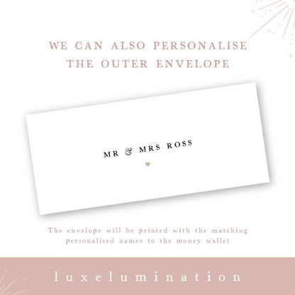 Wedding Gift Card, Money Envelope, Tied the Knot.