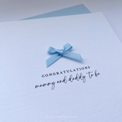 Congratulations, New Parents to be Card