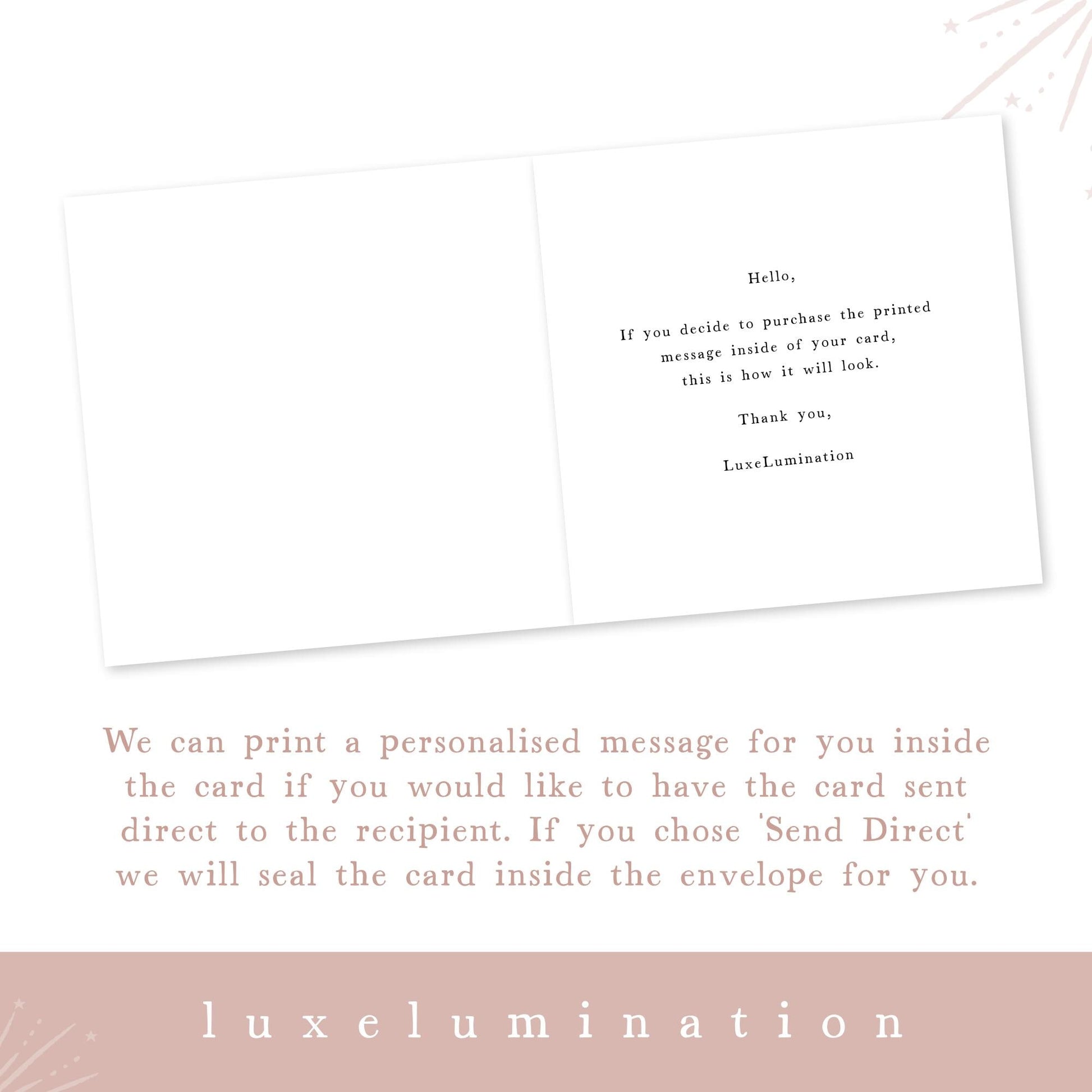 Proud of you Daughter Personalised Card