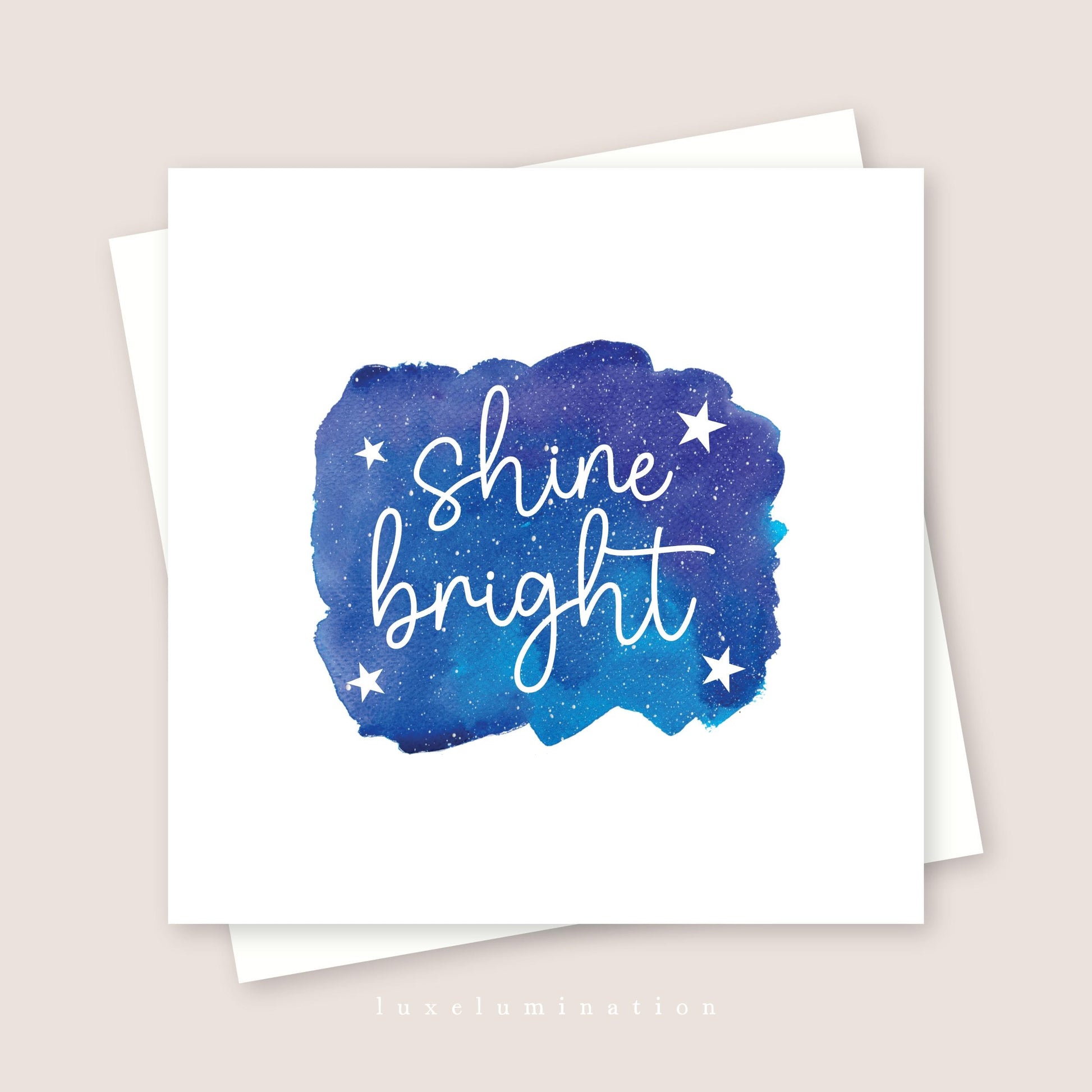 Shine Bright Greeting Card