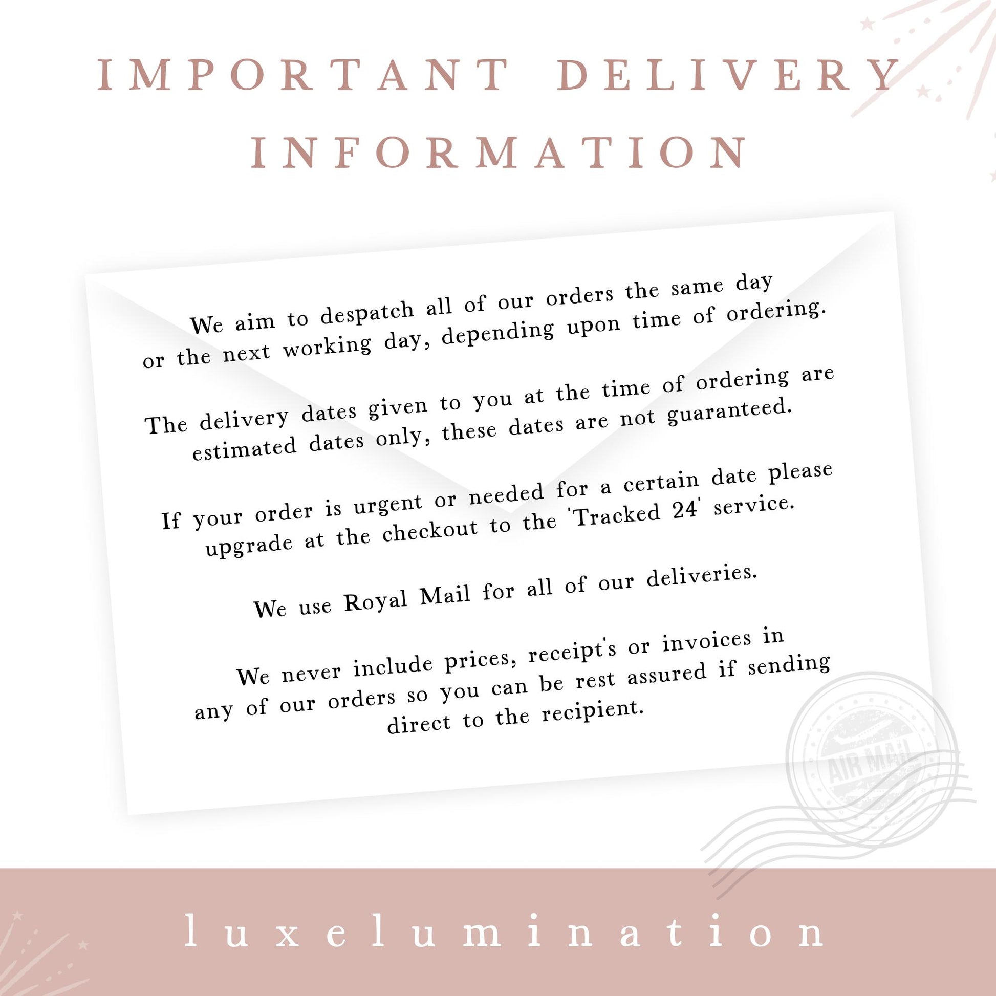 Personalised Remembrance, Memorial Card