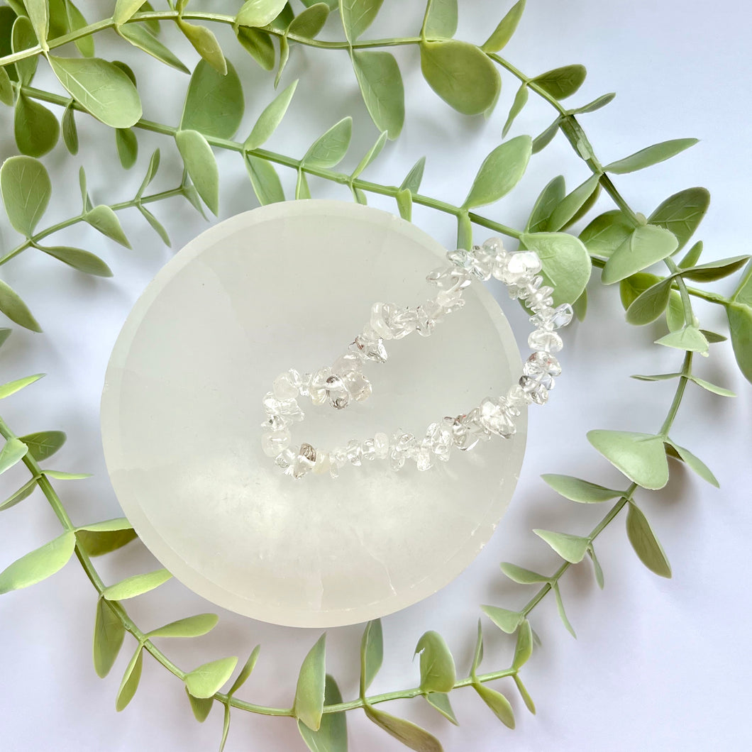 Heal - Clear Quartz Crystal Bracelet, Gemstone Jewellery