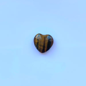 Strength Heart Shaped Tigers Eye Crystal Mini Gift Set